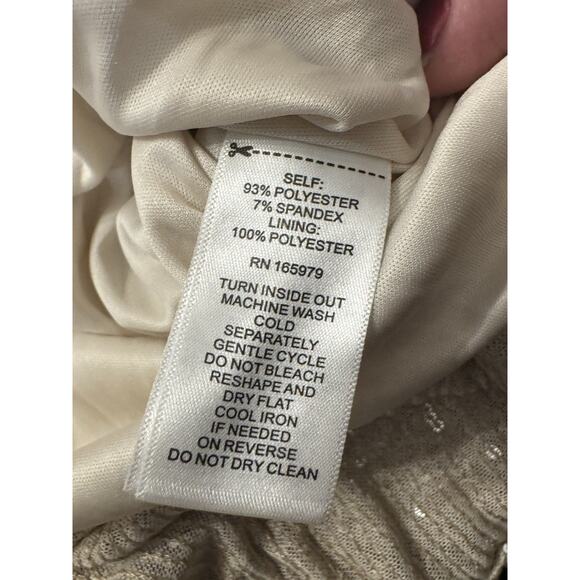 Cable & Gauge Sequin Special Occasion Blouse Top Shirt Sz 2X plus Christmas NYE - Picture 9 of 9